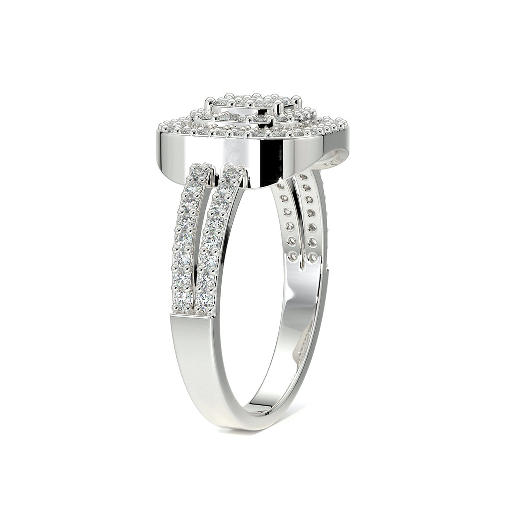 Anillo de Plata esterlina 925 con Zirconia para dama
