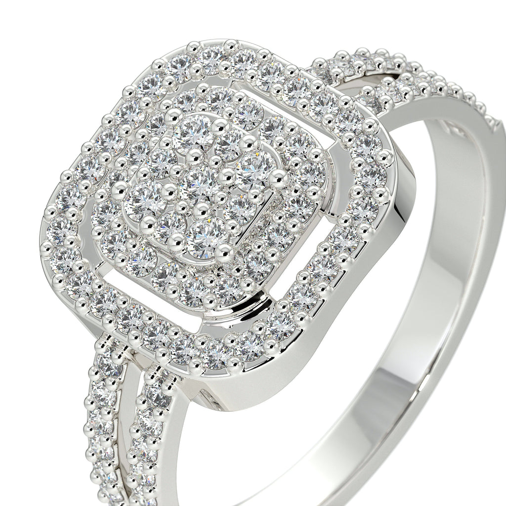 Anillo de Plata esterlina 925 con Zirconia para dama