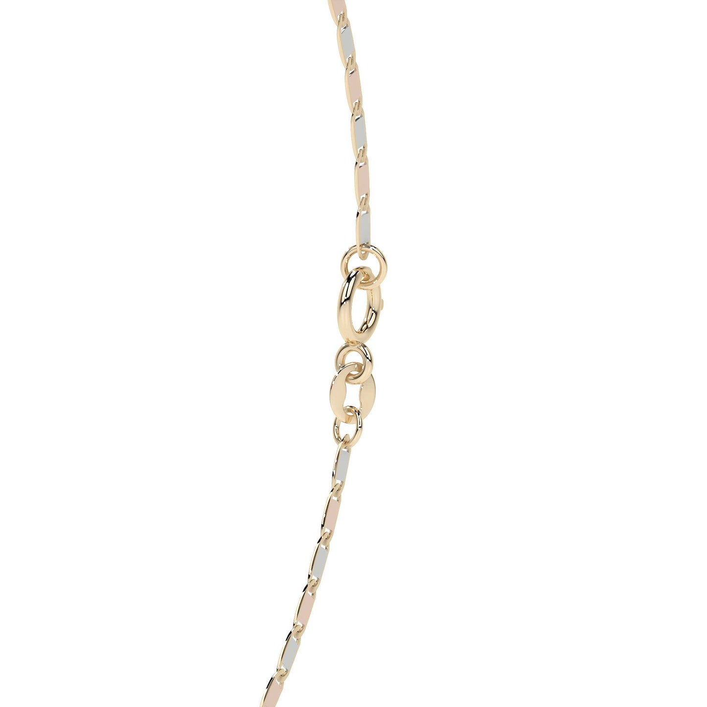 10K Gold Bracelet, Italian Style Valentino | Delicate Bracelet in Yellow Gold or Tricolor