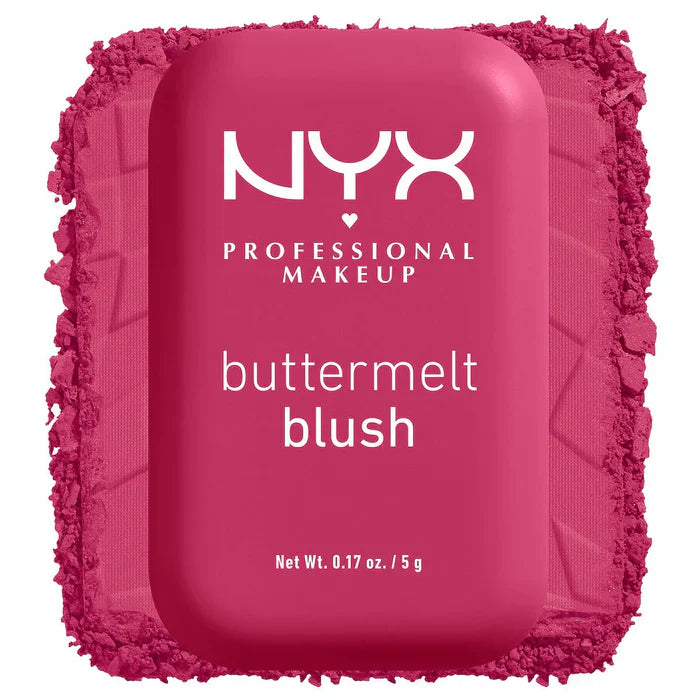 NYX PROFESSIONAL MAKEUP Buttermelt blush Tone BUTTA WITH TIME Vivid Watermelon