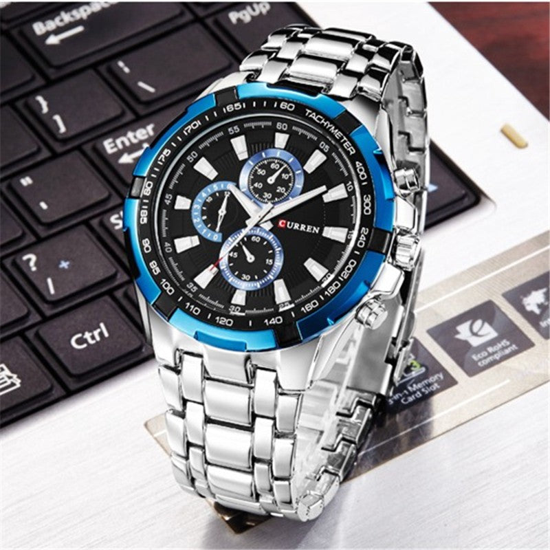 Curren Men's Watches Top Luxury Brand Fashion Casual Quartz Sports 8023 S
