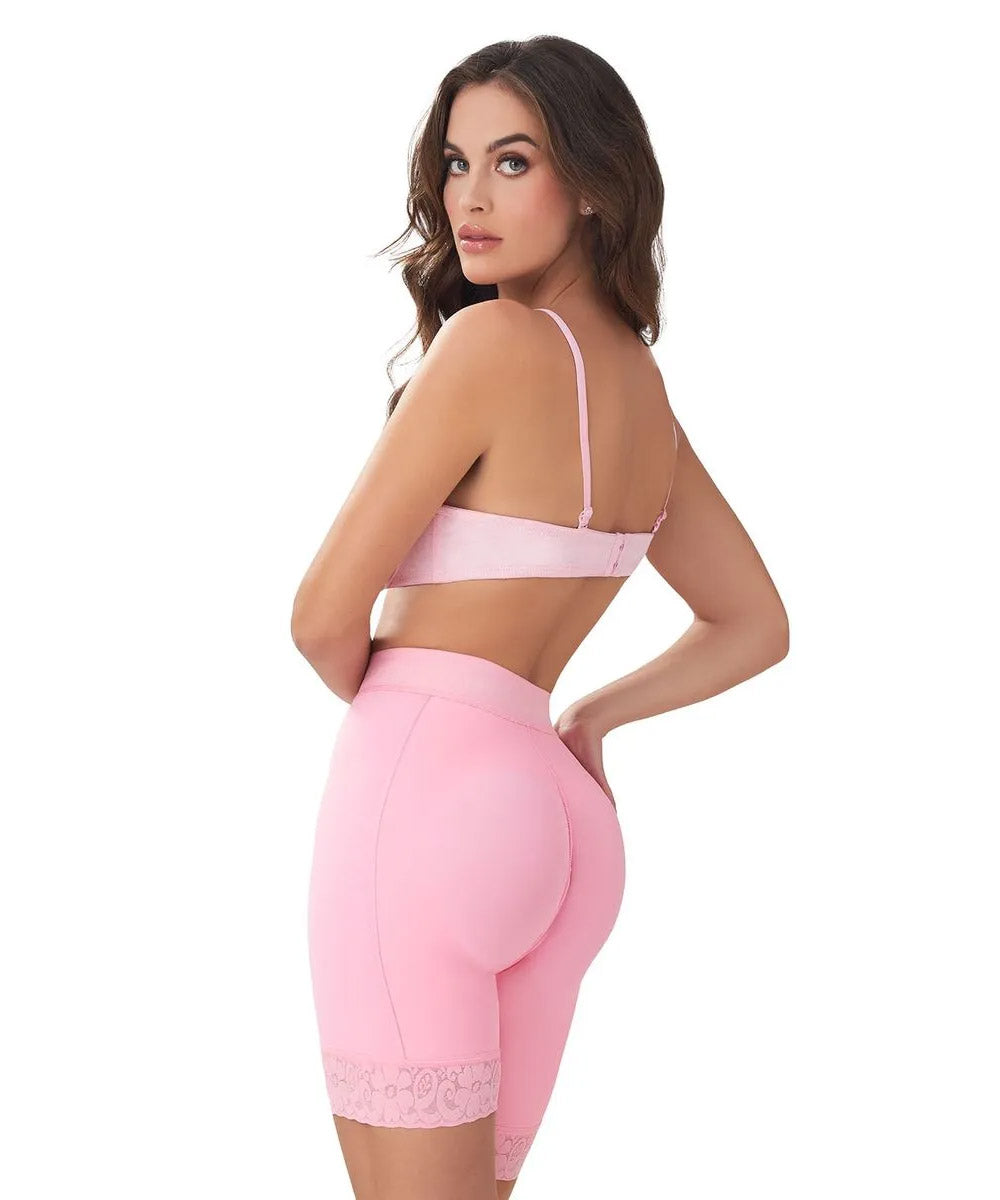 Ann Chery® High-Waisted Butt-Lifting Shorts with Invisible Snap Closure 1106