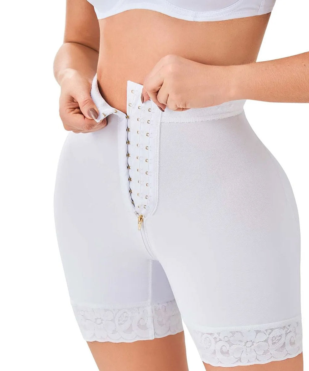 Ann Chery® High-Waisted Butt-Lifting Shorts with Invisible Snap Closure 1106