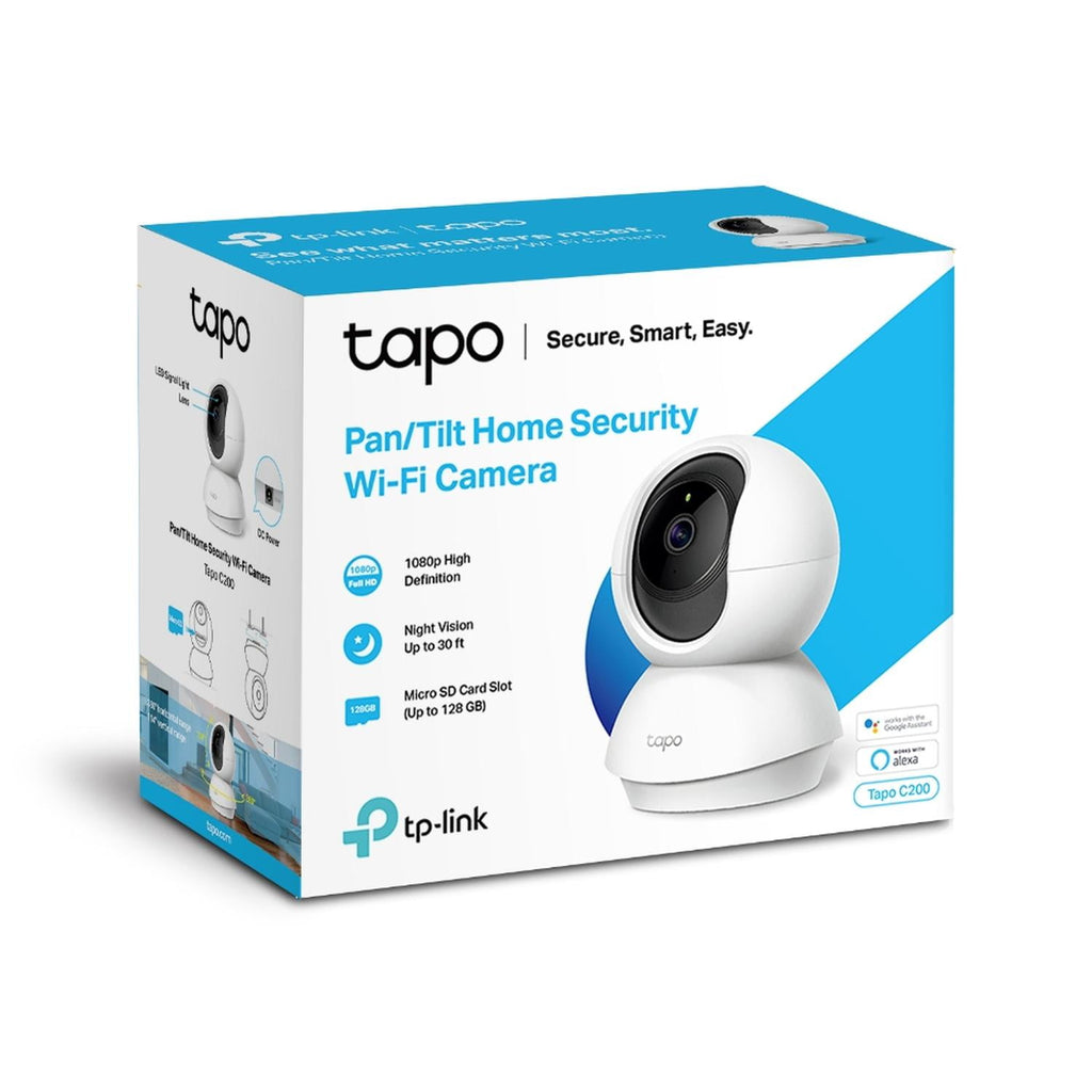 Camara de Vigilancia wifi TP-LINK TAPO C200 1080p FHD 2.4Ghz 150Mbps Blanco Tapo C200 V1