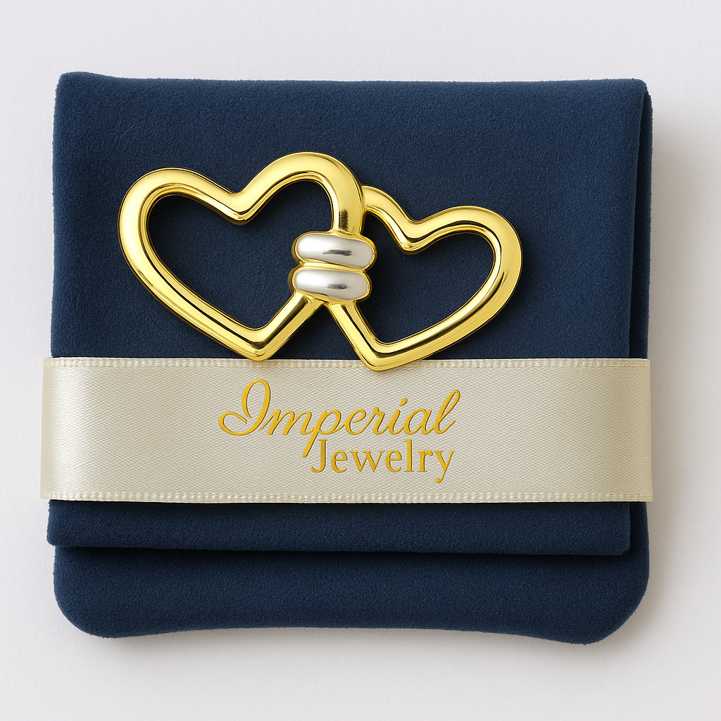 Earrings with Intertwined Hearts 10k 1.60 Gr