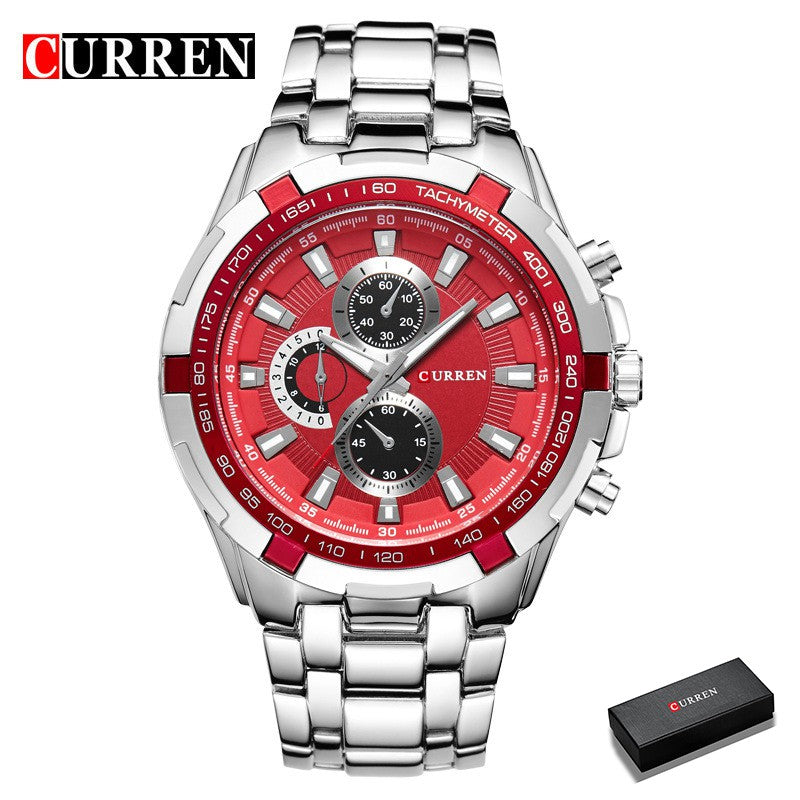 Curren Men's Watches Top Luxury Brand Fashion Casual Quartz Sports 8023 S