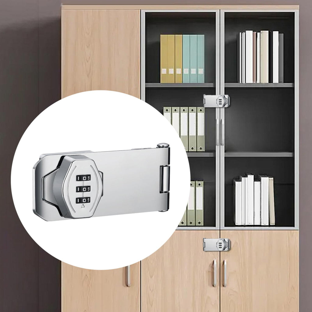 Keyless Cabinet Combination Lock Desk File Storage Wardrobe Mechanical Rotating Drawer 8x4.1x2.3cm BLESIY Drawer Lock