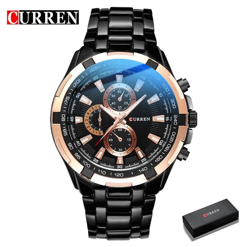 Curren Men's Watches Top Luxury Brand Fashion Casual Quartz Sports 8023 S