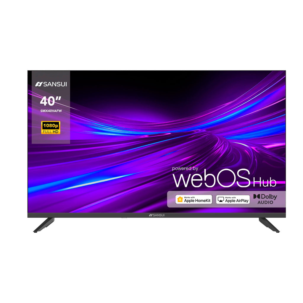 SANSUI SMX40VAFW TV 40 Full HD Smart TV, WiFi WebOS Series 2024 Operating System (40 Full HD)