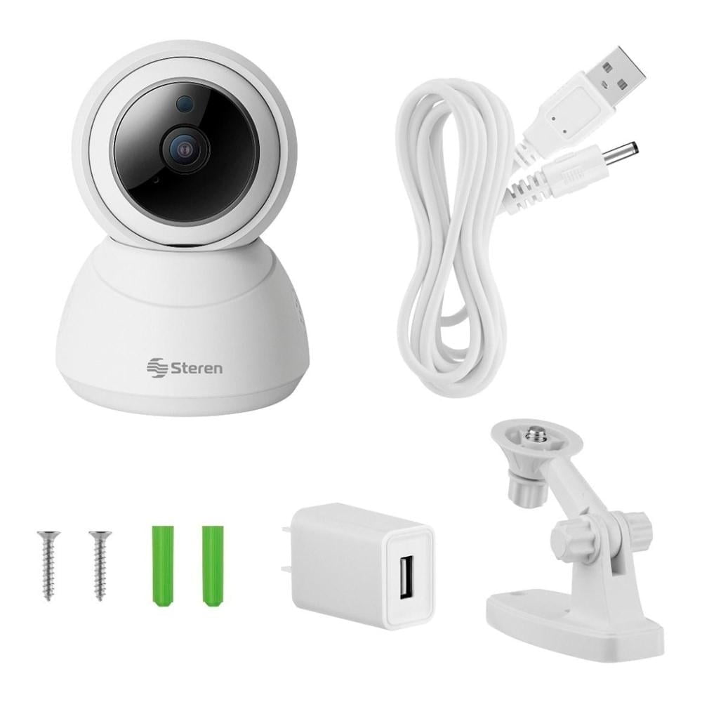 Steren CCTV-219 3MPx Robotic Wi-Fi Security Camera with Motion Tracking