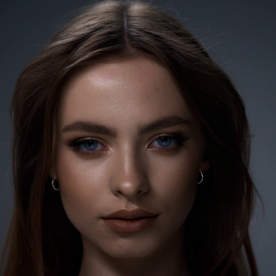 Smooth 10k Gold Bangle Hoop Earrings 4mm Wide