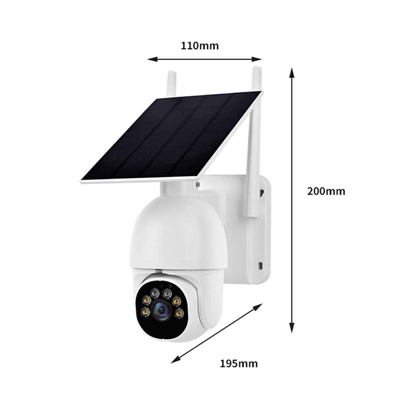 Cuticat Outdoor Solar Camera with Battery