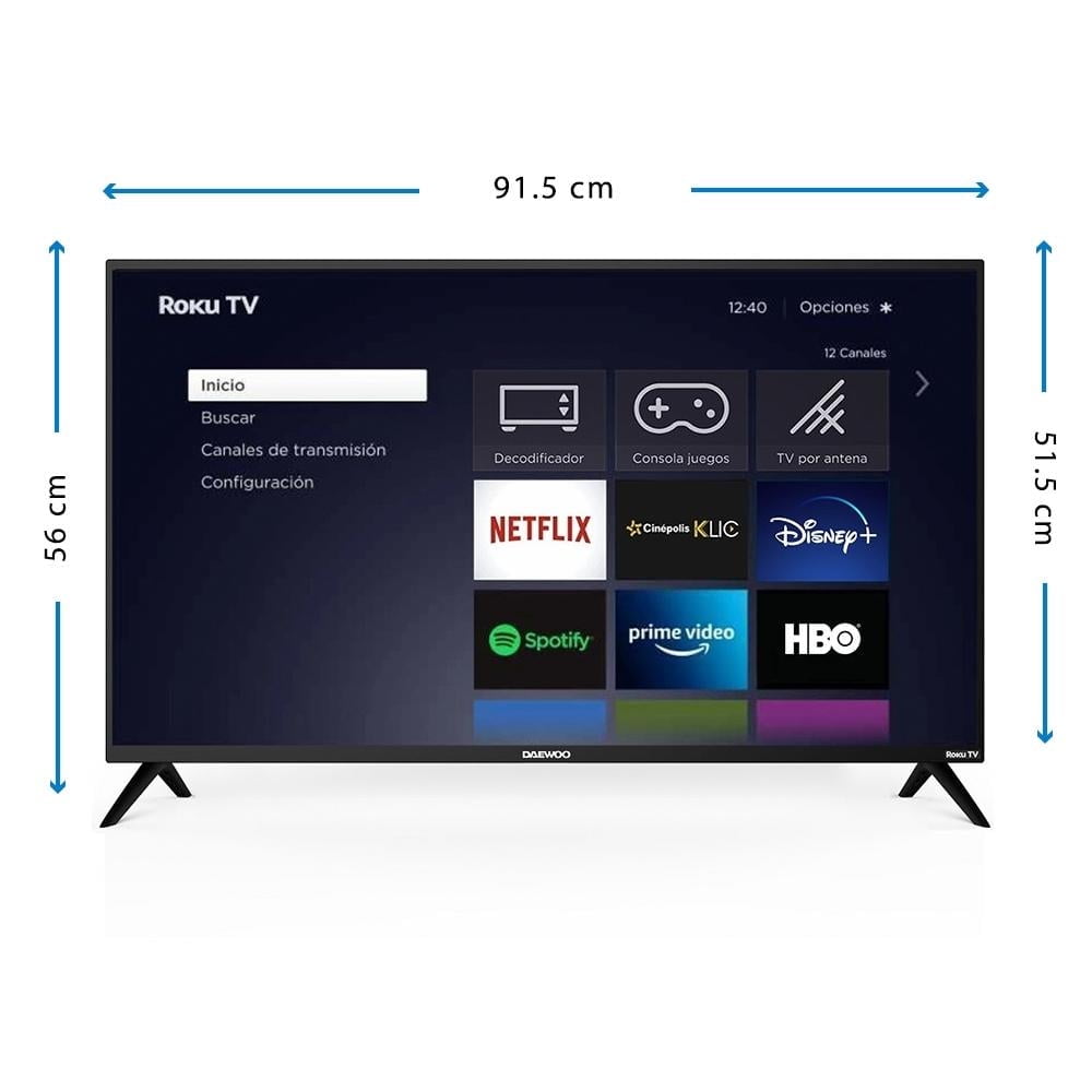 TV Daewoo 40 Inch Full HD Smart LED TV DAW40R