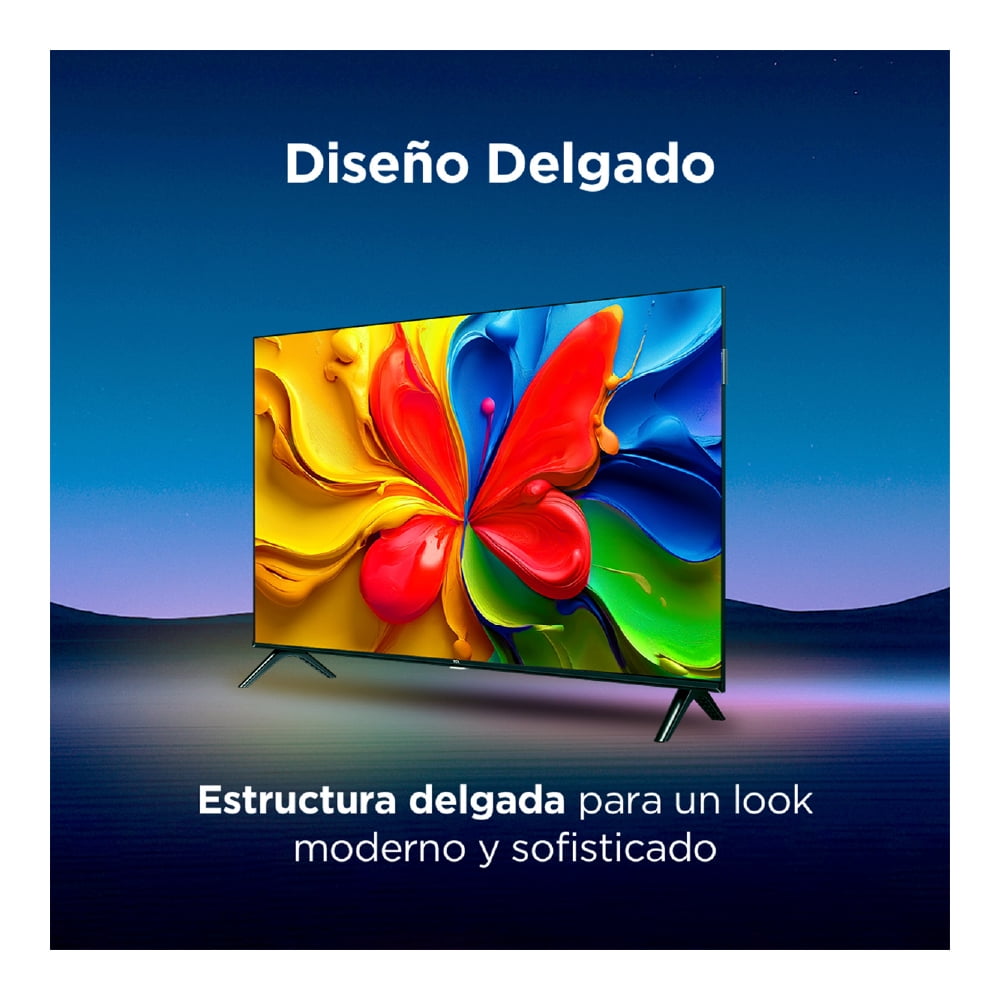 TV TCL Pantalla 40 Pulgadas QLED Smart Google TV 40Q31K