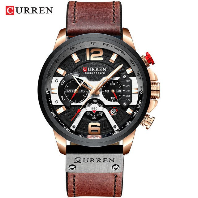 Curren 8329 Multifunctional Waterproof Quartz Watch Casual Sports Military 8329 xa