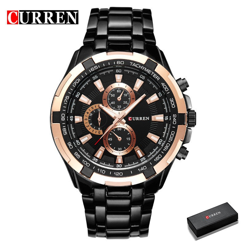 Curren Men's Watches Top Luxury Brand Fashion Casual Quartz Sports 8023 S