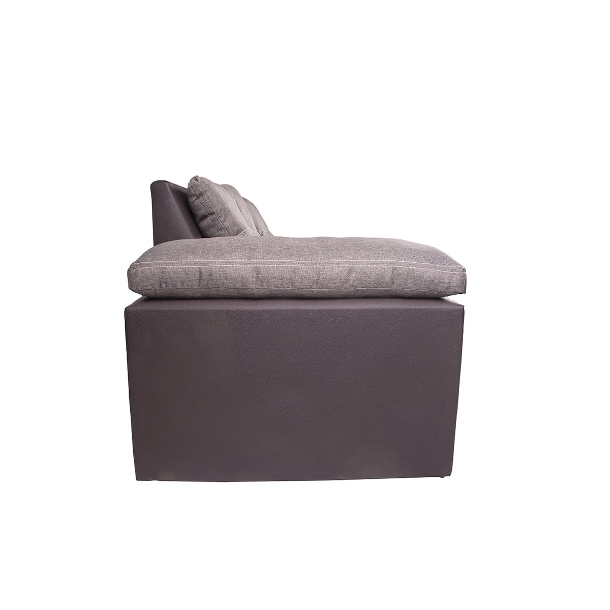 Isabela modular corner sofa (left and right) with included storage chest, Atlas del Descanso, gray color
