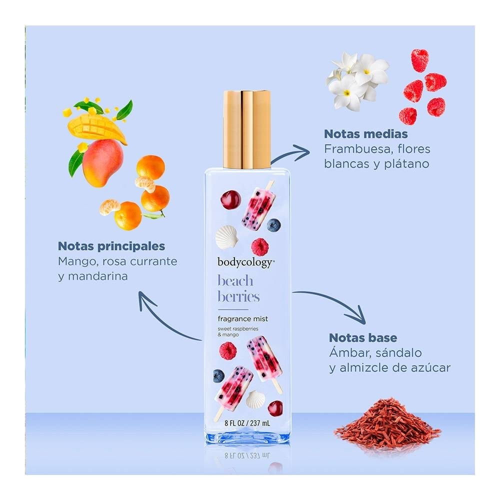 Bodycology Beach Berries Long-Lasting Body Fragrance 273 ml