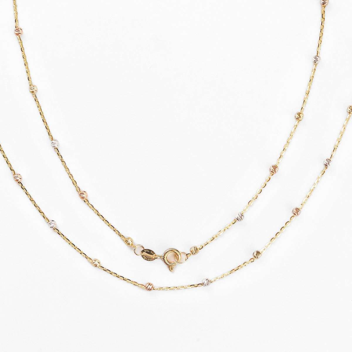 Viviana 14k Gold Necklace, 50cm, with 2.5mm Ball