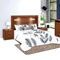 Ontario 3-piece bedroom set, Atlas of Rest, Walnut color