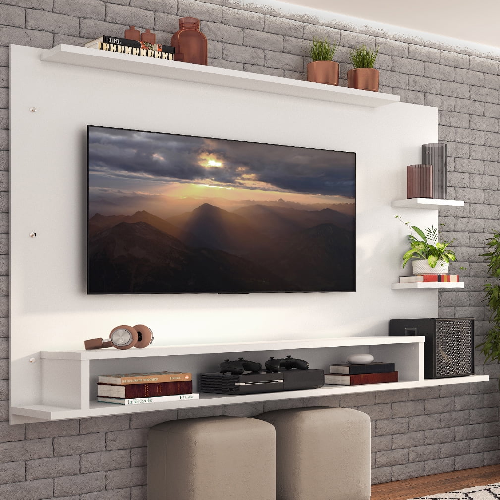 Madesa Alfa TV Entertainment Center for TVs up to 60'' White