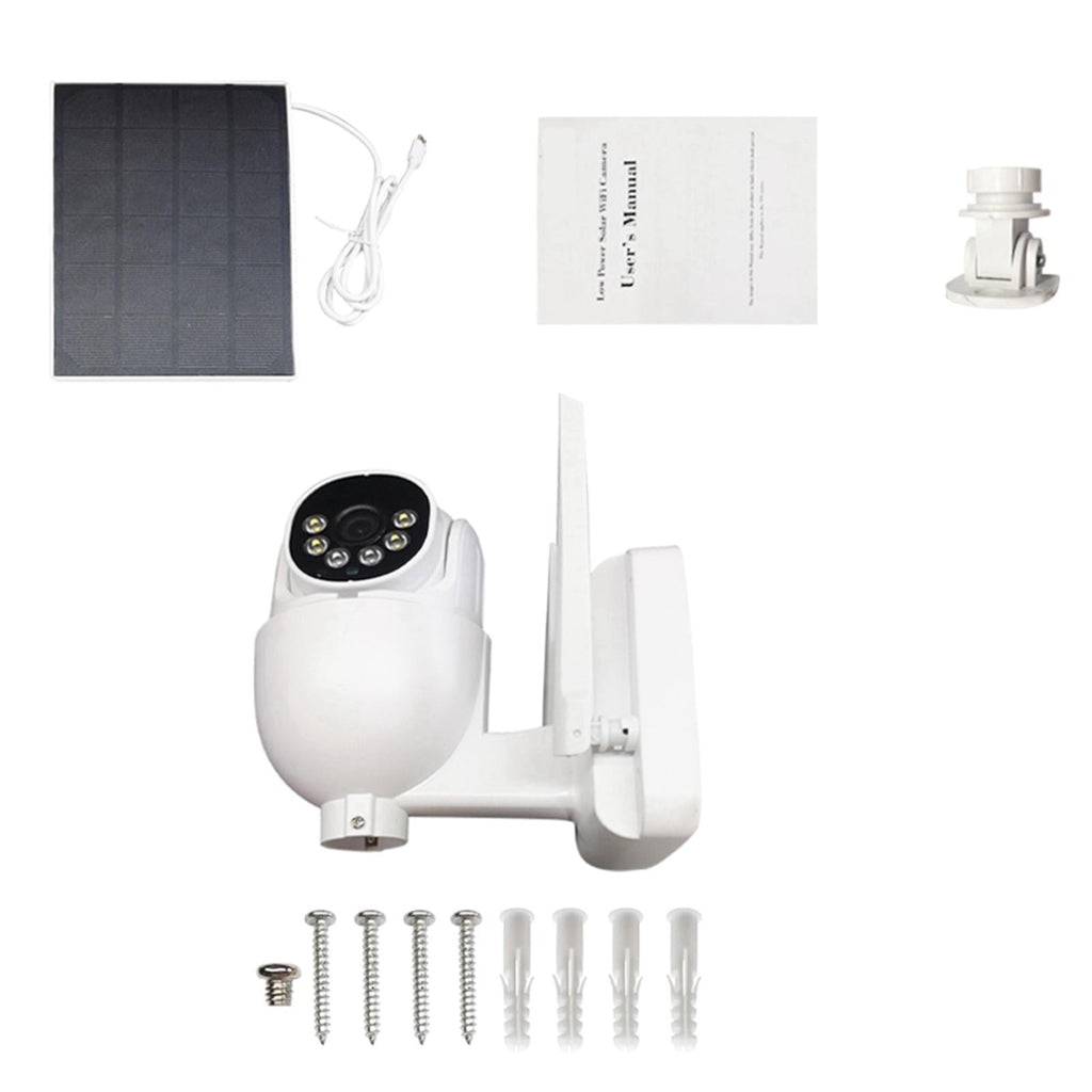 Cuticat Outdoor Solar Camera with Battery