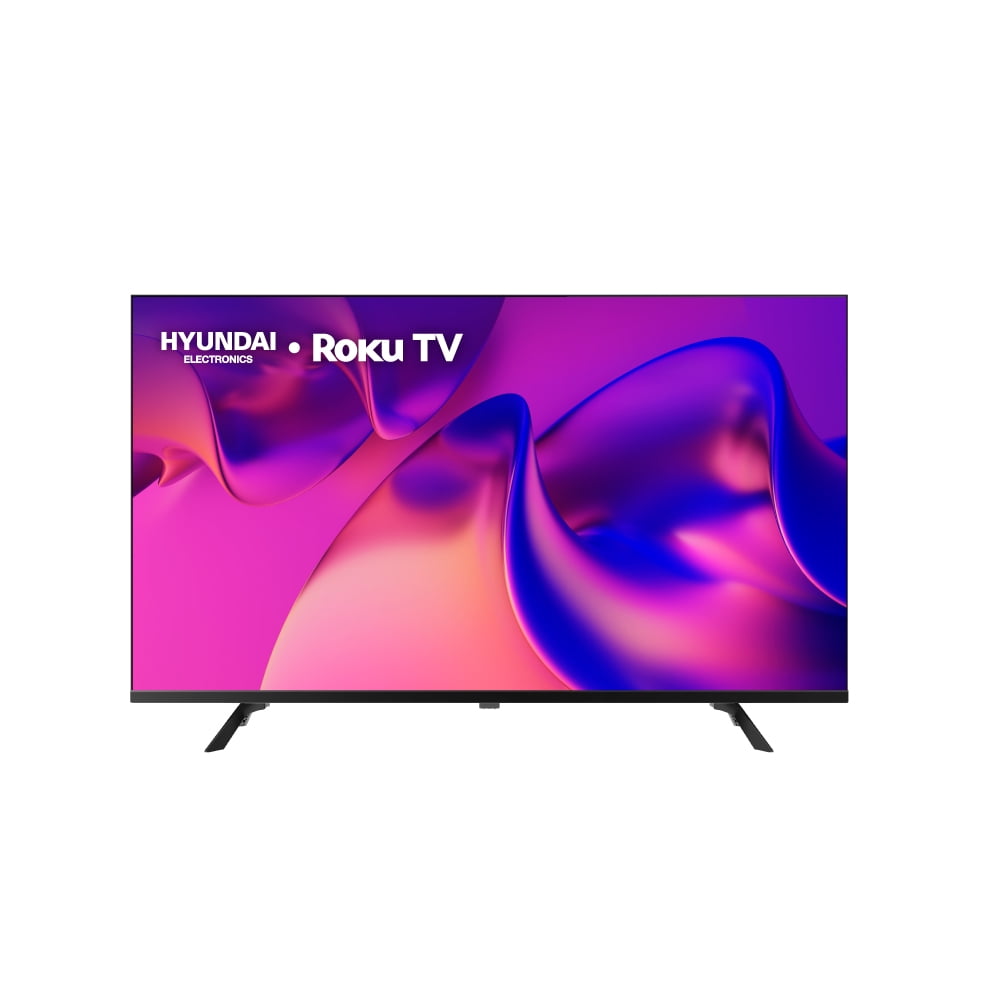 Hyundai HYLED4325RIM TV 43” Pulgadas LED Full HD Smart TV, Dolby Audio, WiFi Dual Band, Sistema Operativo Roku. Compatible con Alexa, Apple Air Play y Google Home, Diseño Border Less (2025)