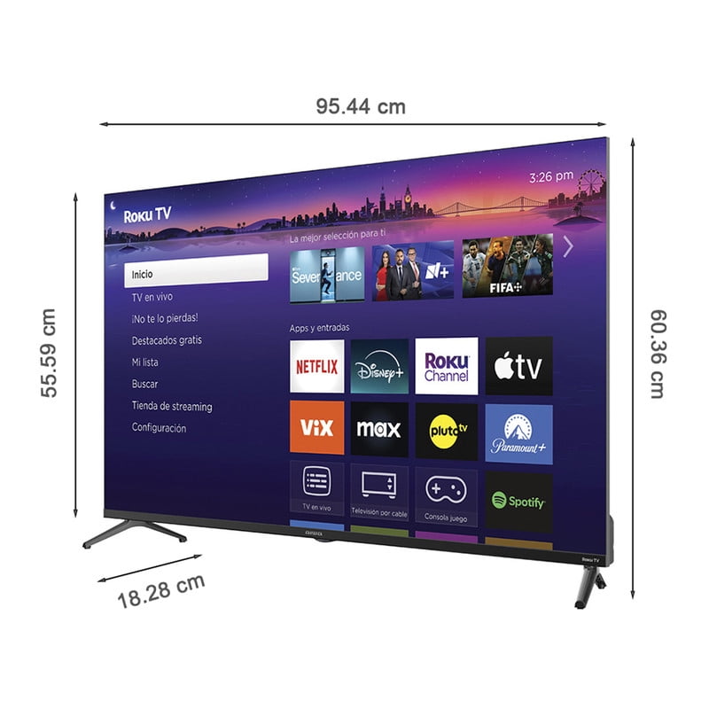 TV Aiwa 43 Inch FHD Roku LED TV AW43B4SMRK