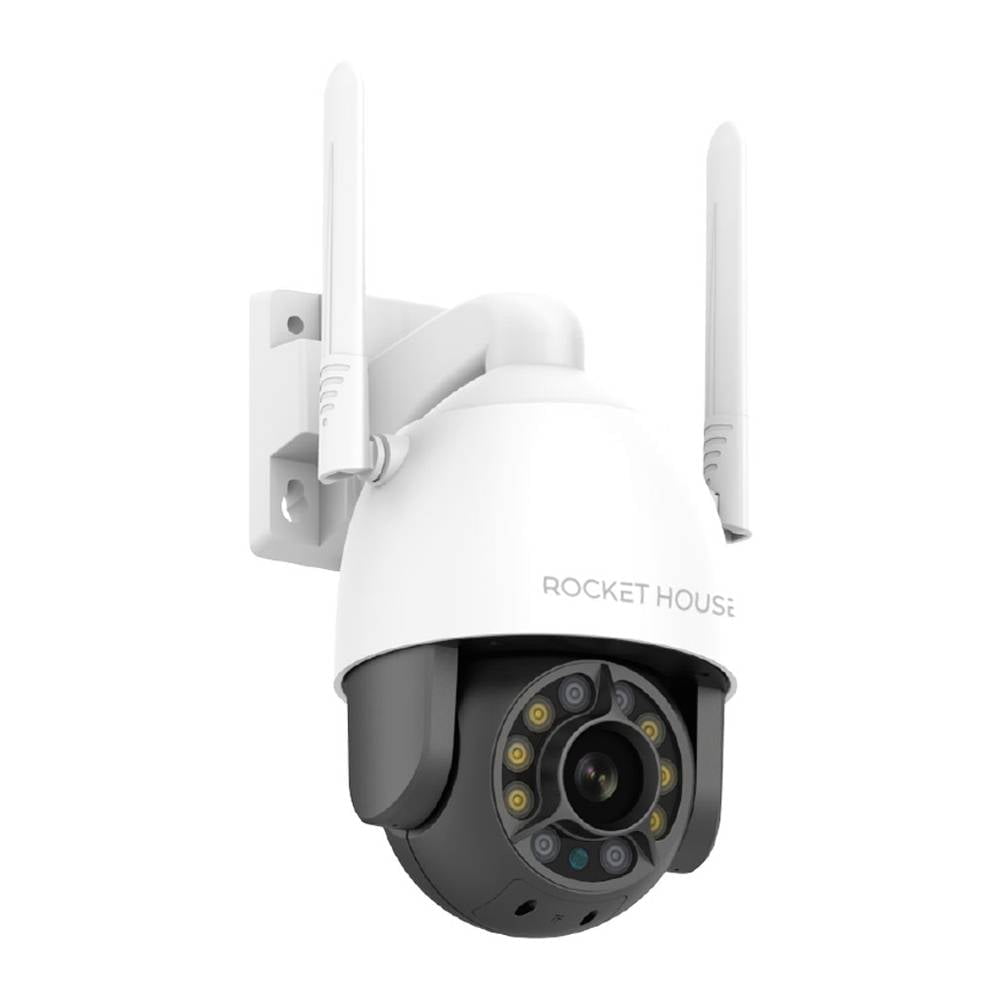Rocket House Smart Outdoor Security Camera White Eagle