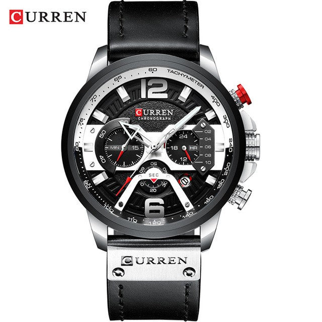 Curren 8329 Multifunctional Waterproof Quartz Watch Casual Sports Military 8329 xa