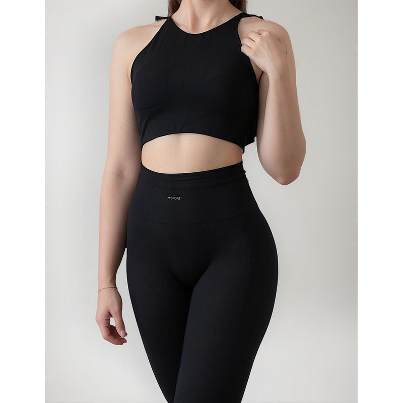 Gala Sport Wo Lines Lycra Short Sleeve Blouse Top