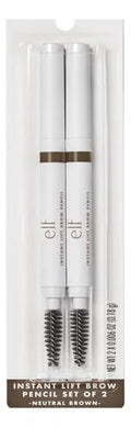ELF Brow Pencil Set Of 2 - Neutral Brown