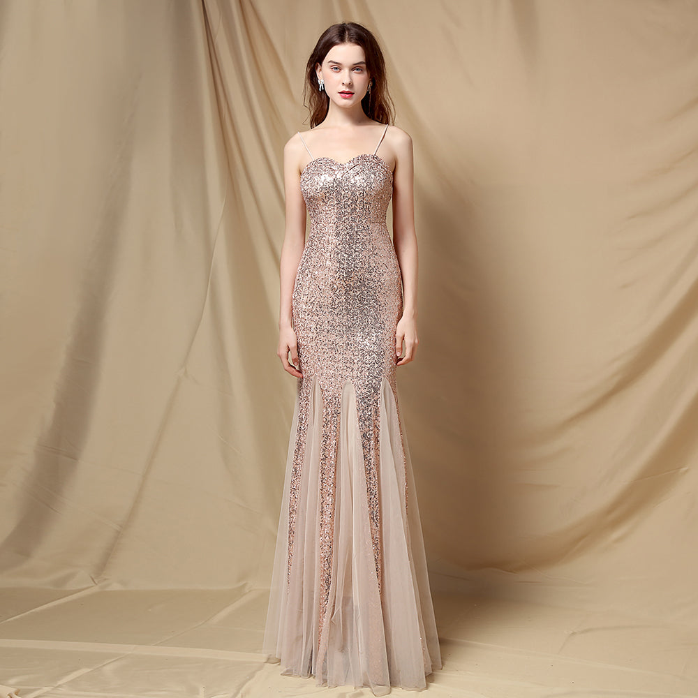 EV436 Long Party Dress
