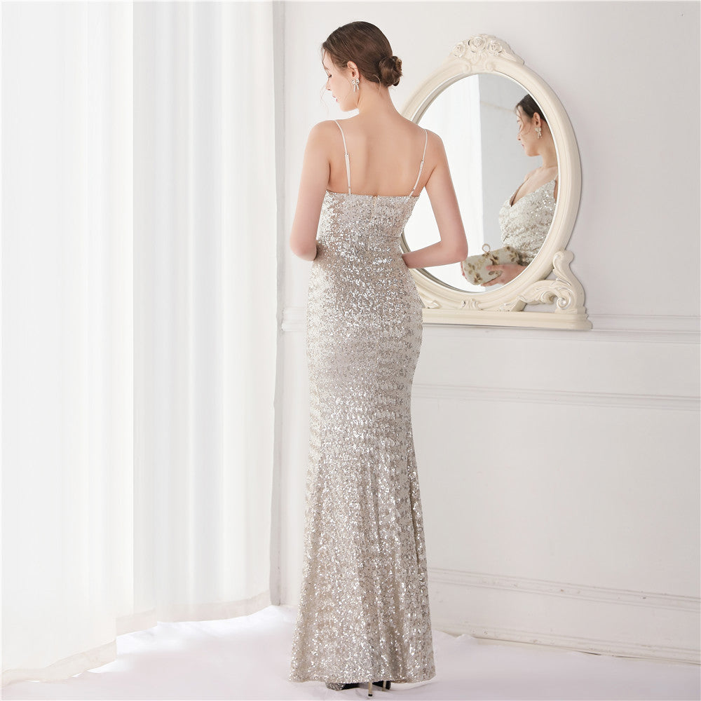 EV614 Long Party Dress