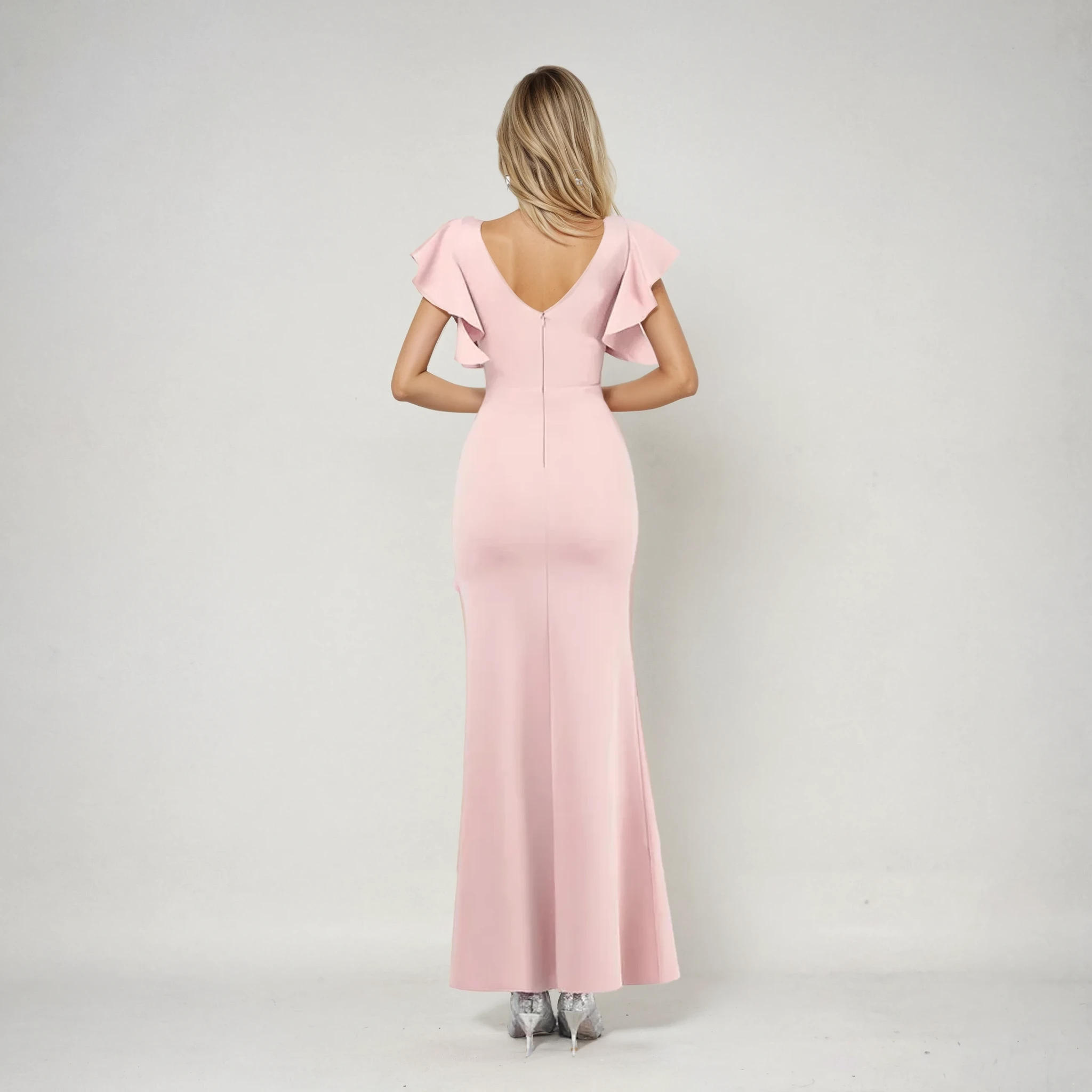 EV708 Long Party Dress