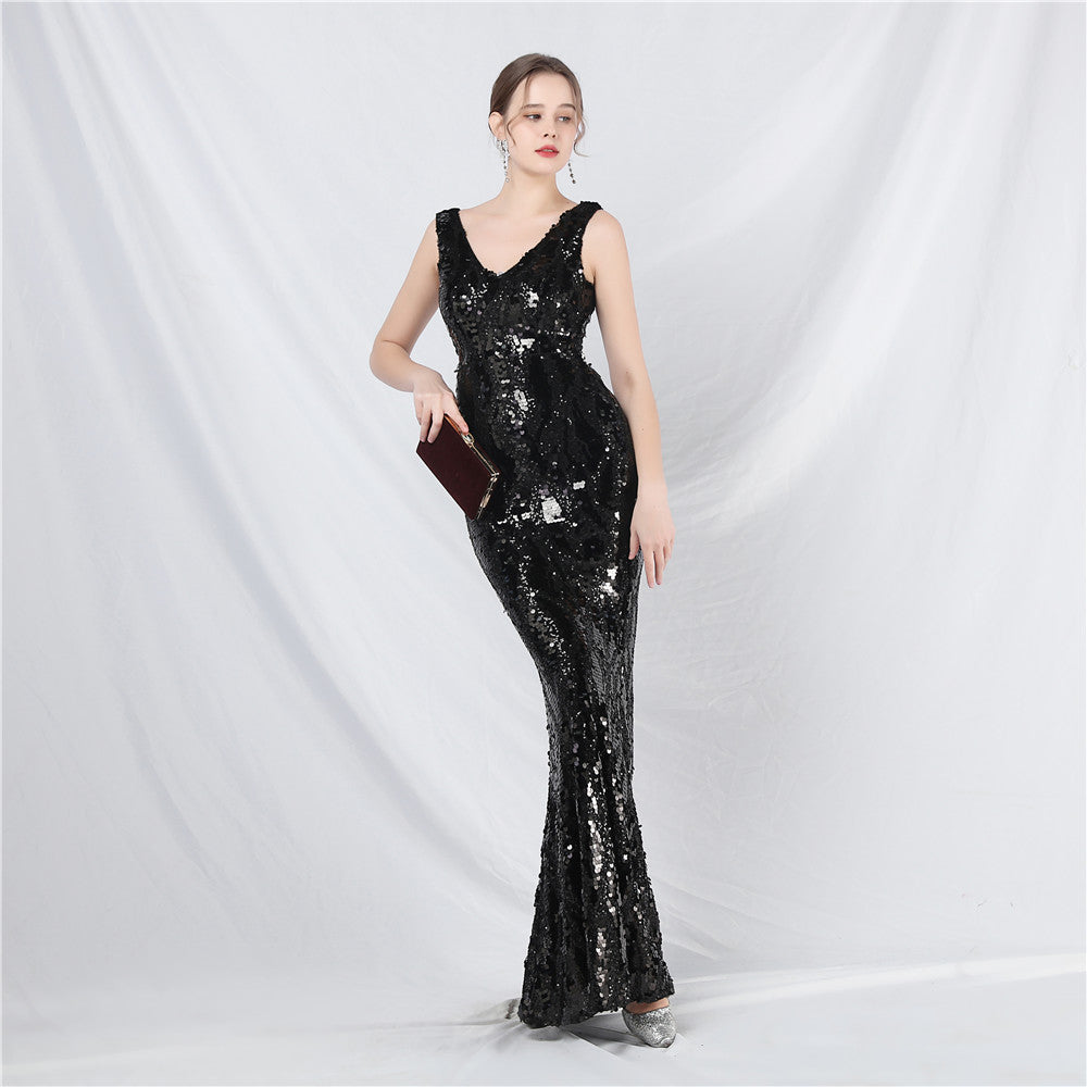 EV809 Long Party Dress