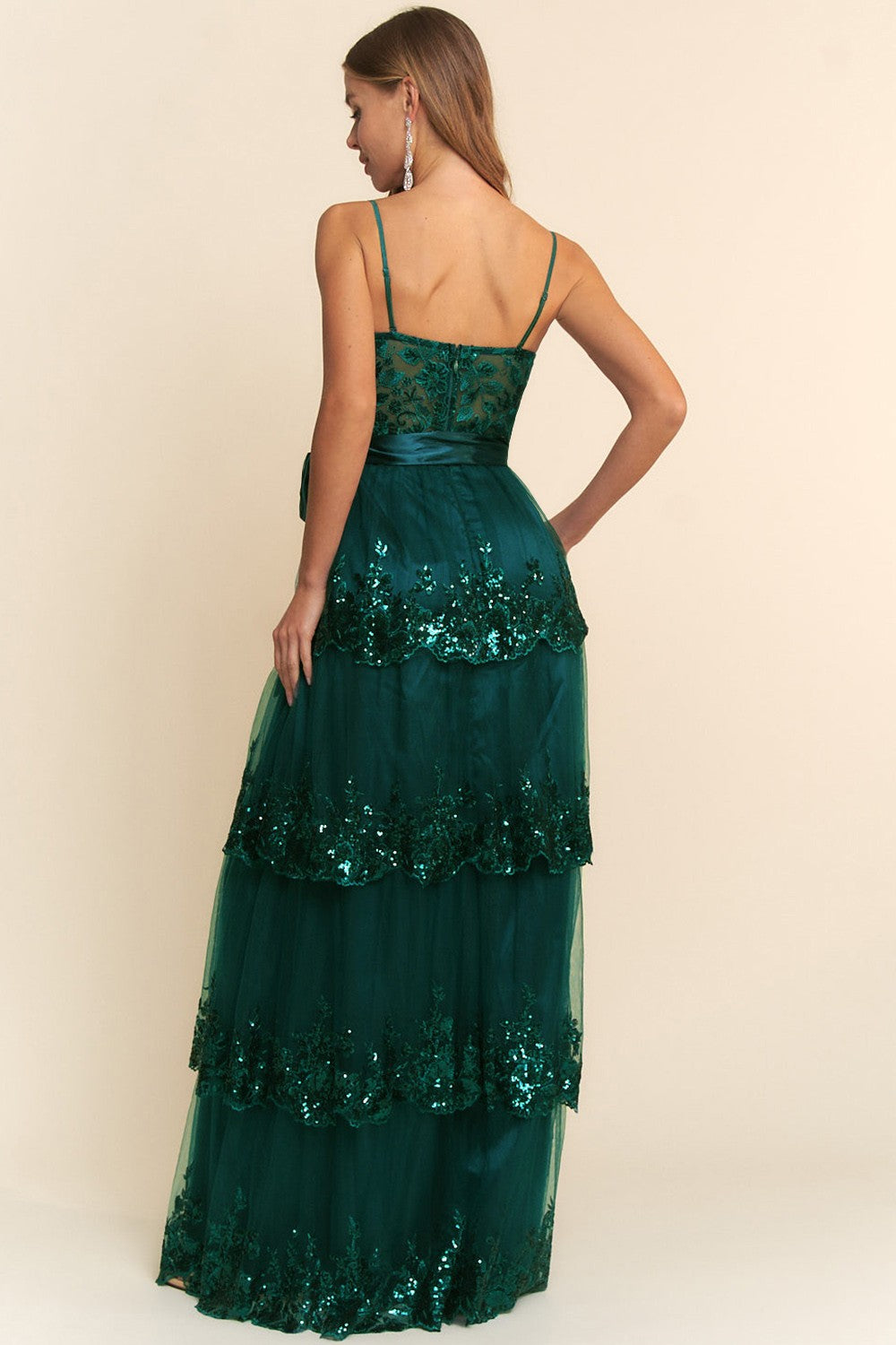 EV886 Long Party Dress