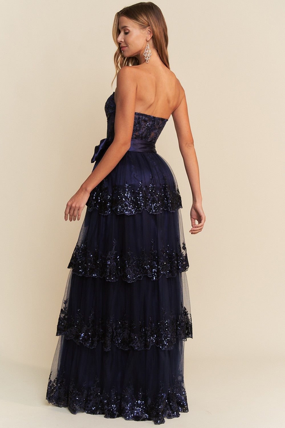 EV886 Long Party Dress