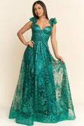 EV887 Long Party Dress