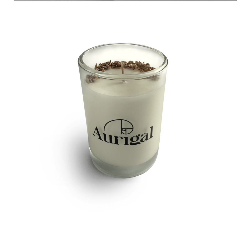 Vela Aromática - Lavanda con Albahaca