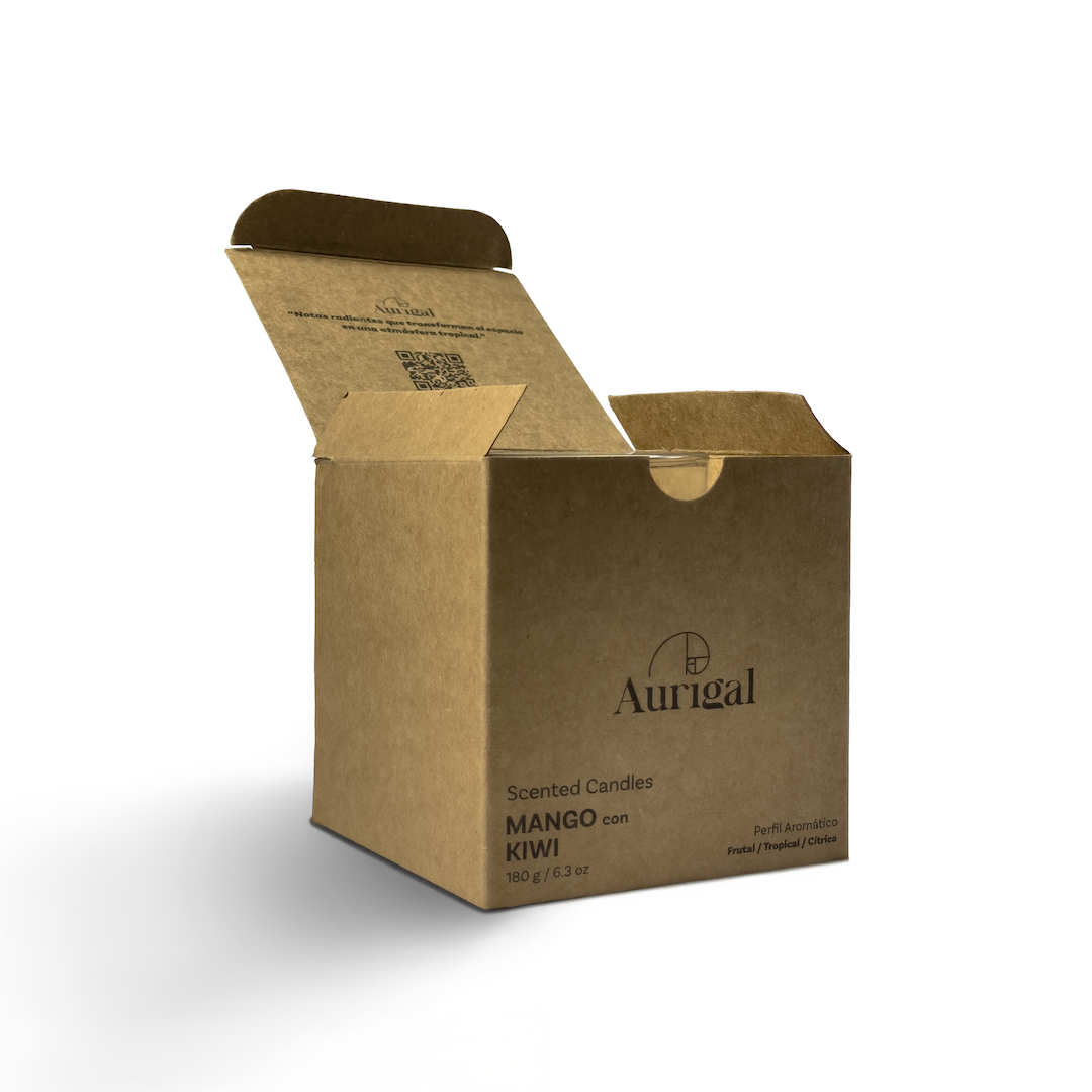 Scented Candle - Mango with Kiwi