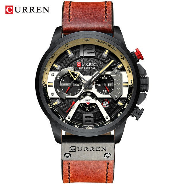 Curren 8329 Multifunctional Waterproof Quartz Watch Casual Sports Military 8329 xa