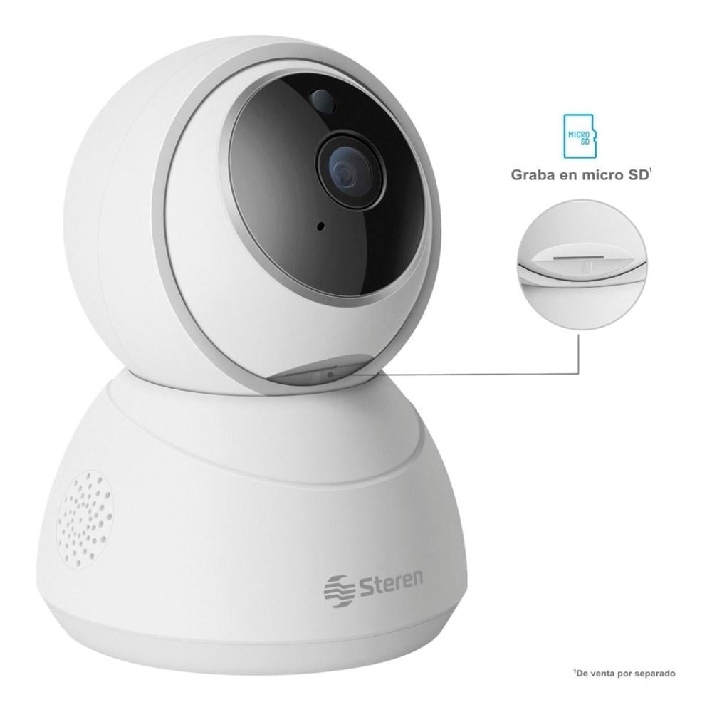 Steren CCTV-219 3MPx Robotic Wi-Fi Security Camera with Motion Tracking