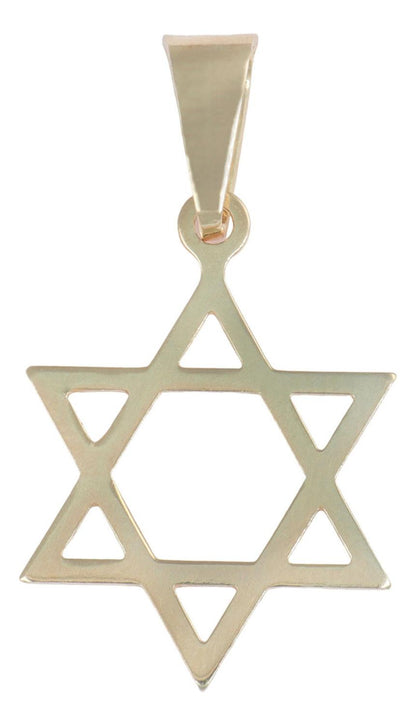 Collar Para Mujer De Oro De 10k De La Estrella De David