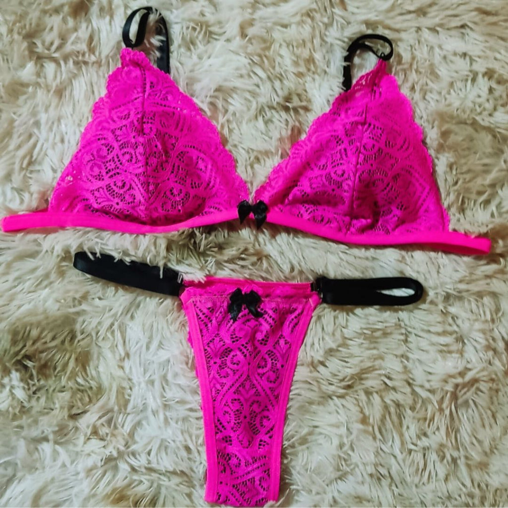 Sexy Neon Round Lingerie Without Straw Fio Dental Langerie Lux