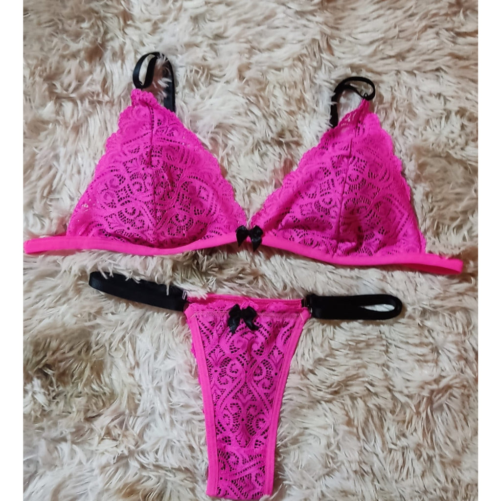 Sexy Neon Round Lingerie Without Straw Fio Dental Langerie Lux