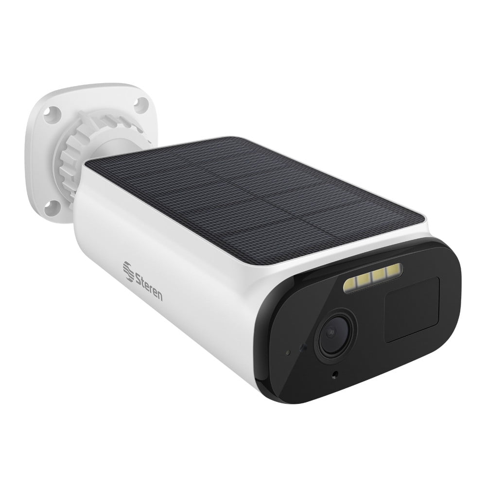 Steren Wi-Fi Security Camera 4 Mpx w/Solar Panel