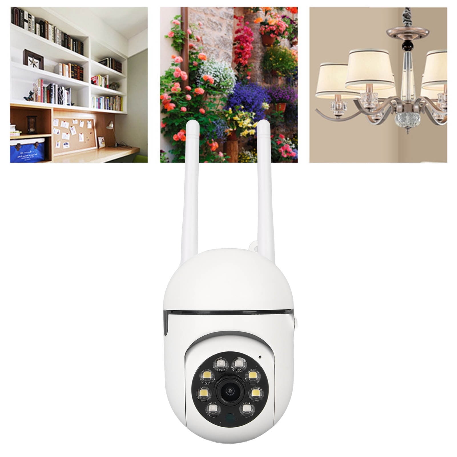 Indoor Security Camera, Waterproof WiFi Camera