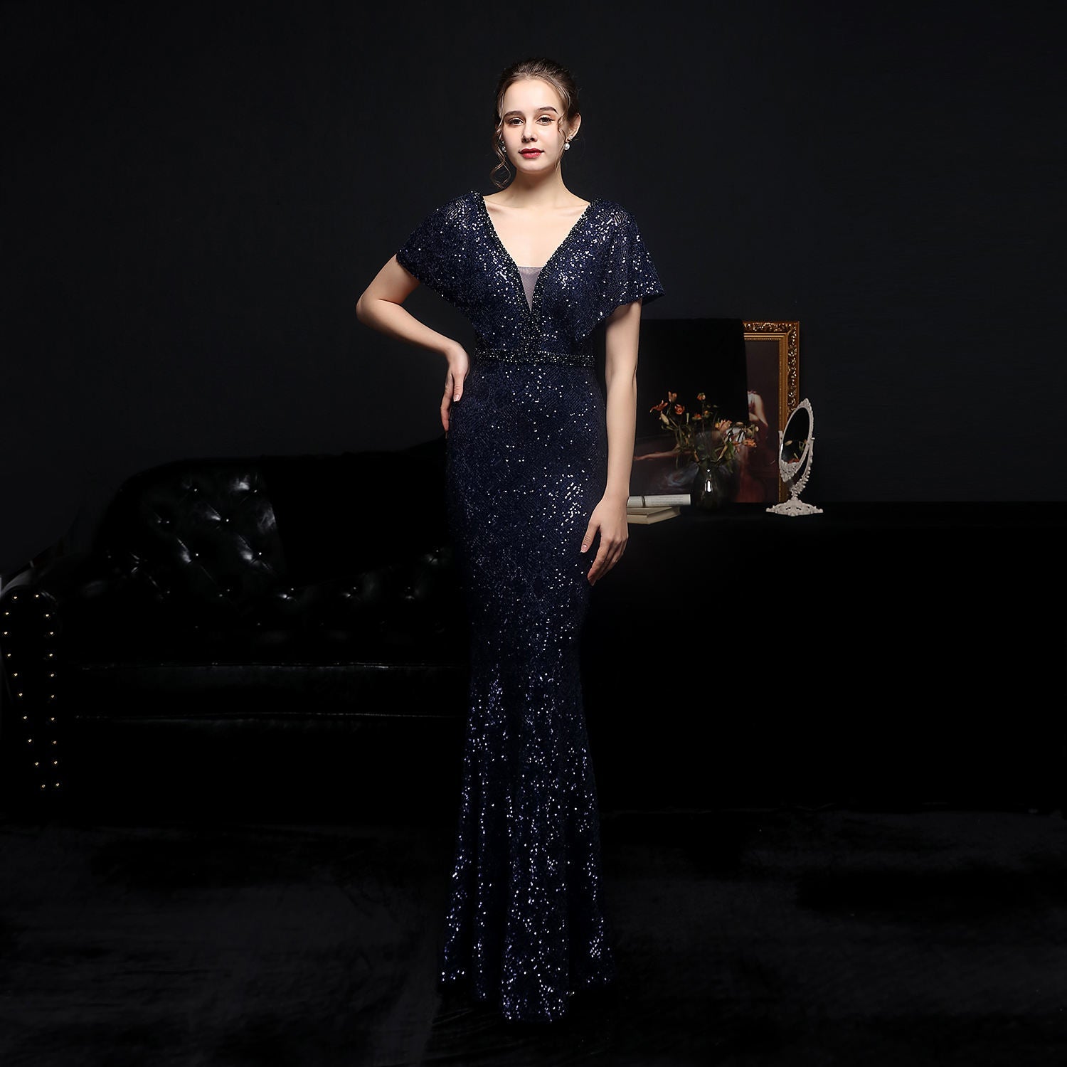 EV605 Long Party Dress