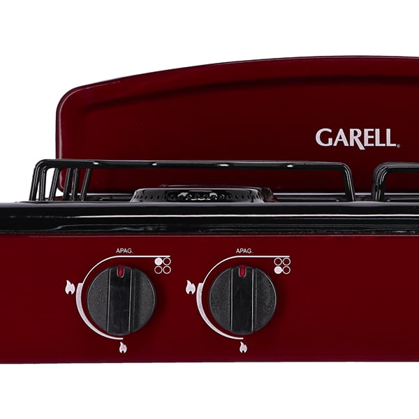 Estufa Parrilla de Gas de Mesa 4 quemadores Tinta GARELL Garell PM4Q-T
